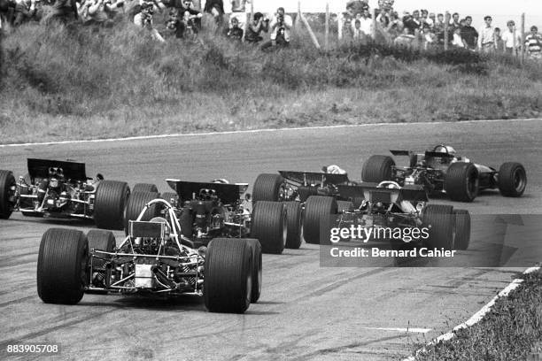 Piers Courage, Jo Siffert, Jean-Pierre Beltoise, John Surtees, Jackie Oliver, Silvio Moser, Brabham-Ford BT26A, Lotus-Ford 49B, Matra-Ford MS80, BRM...