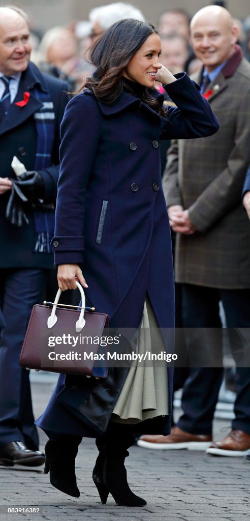 Prince Harry & Meghan Markle Visit Nottingham