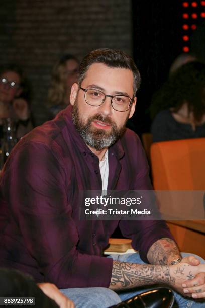 Paul Wuerdig alias Sido attends the TV Show '3 nach 9' at Studio Radio Bremen on December 1, 2017 in Bremen, Germany.