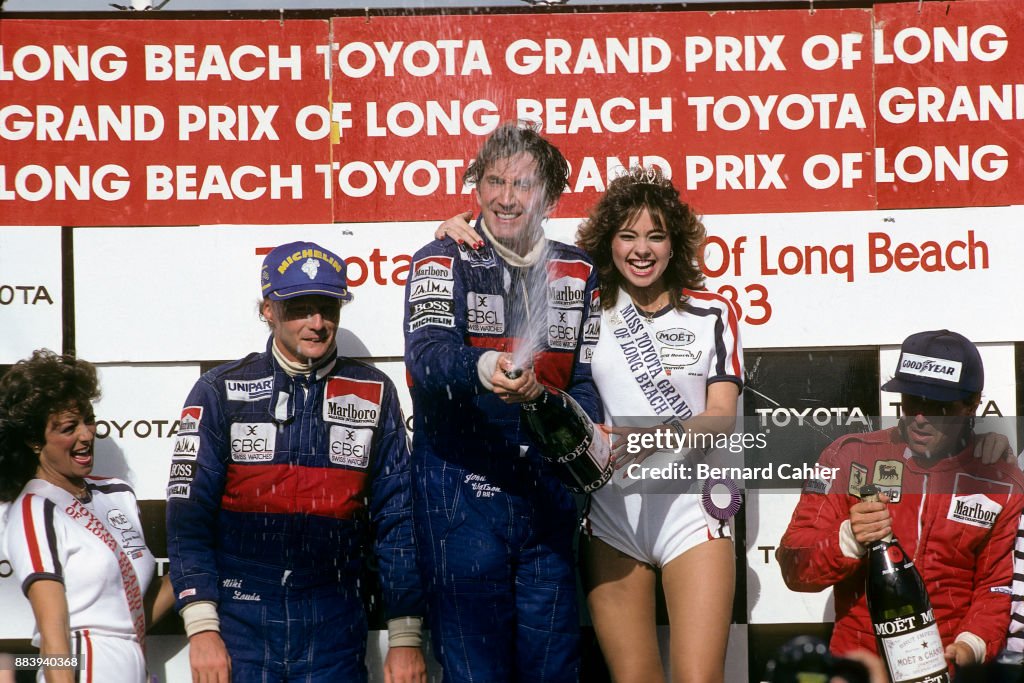 John Watson,Niki Lauda, Rene Arnoux, Grand Prix Of The United States West