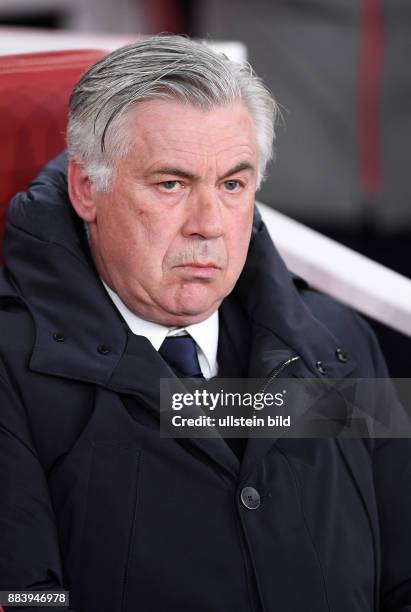 Arsenal London - FC Bayern Muenchen Trainer Carlo Ancelotti