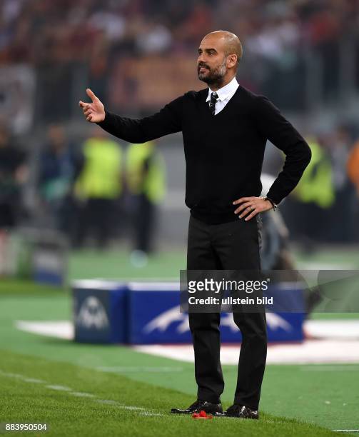 Vorrunde AS Rom - FC Bayern Muenchen Trainer Pep Guardiola