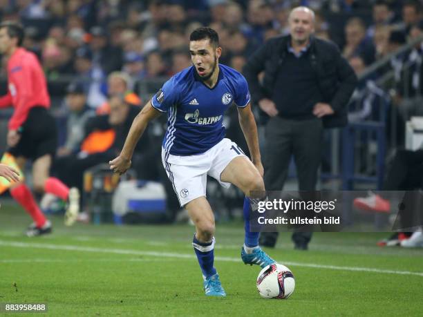 Fussball UEFA Europa League, 2016/17, 4. Spieltag, FC Schalke 04 - FK Krasnodar 2:0, Nabil Bentaleb