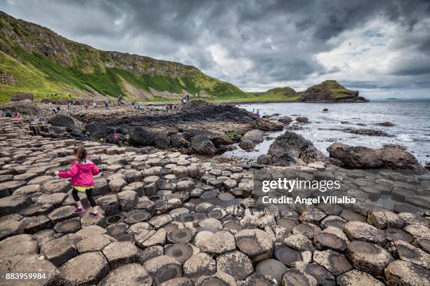 the giant's causeway - giant's causeway stock pictures, royalty-free photos & images