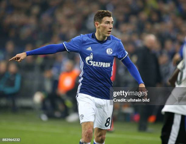 Fussball UEFA Europa League, 2016/17, 4. Spieltag, FC Schalke 04 - FK Krasnodar 2:0, Leon Goretzka