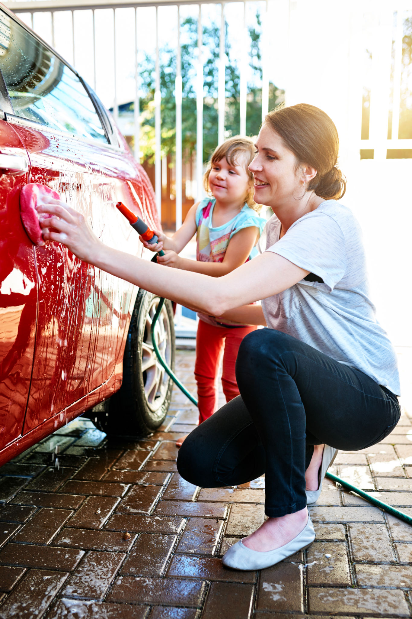 family car cleaning