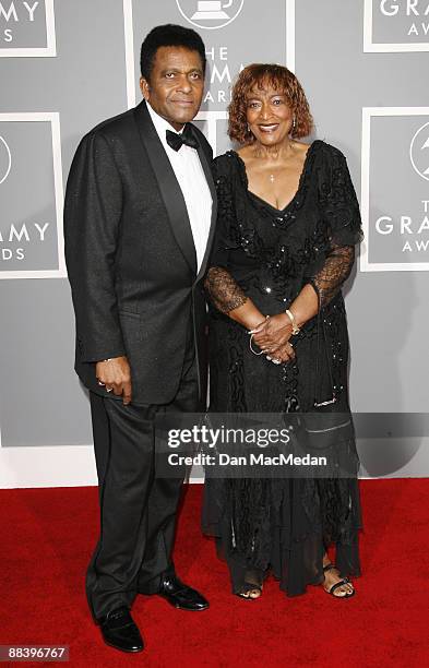 Charley Pride and wife Rozene Pride