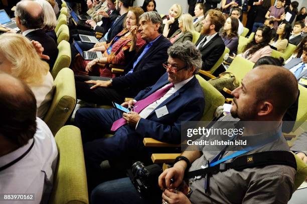April 22 New York, NY, United State. Jean-Louis Borloo is attending the press conference with his president at the UN. World leaders gather at the...