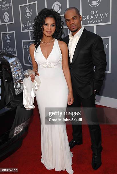 Kirk Franklin and wife Tammy