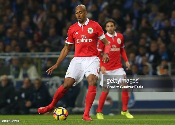 Benfica defender Luisao from Brazil in action during the Primeira Liga match between FC Porto and SL Benfica at Estadio do Dragao on December 1, 2017...