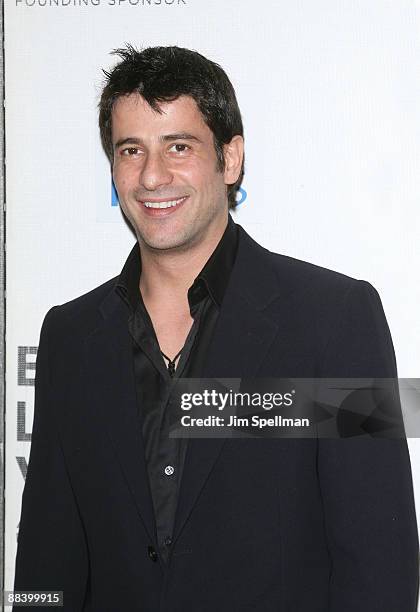 Actor Alexis Georgoulis attends the premiere of "My Life in Ruins" during the 8th Annual Tribeca Film Festival at BMCC Tribeca Performing Arts Center...