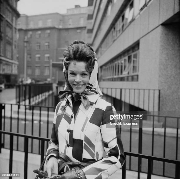 British actress Dawn Addams , UK, 23rd April 1970.