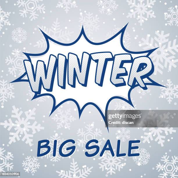 winter sale design für werbung, banner, broschüren und flyer. - strichliste stock-grafiken, -clipart, -cartoons und -symbole