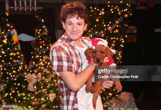 Charlie Puth attends 102.7 KIIS FM's Jingle Ball 2017 presented by Capital One at The Forum on December 1, 2017 in Inglewood, California.