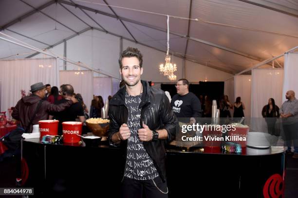 James Maslow attends the 102.7 KIIS FM Artist Gift Lounge at 102.7 KIIS FM's Jingle Ball 2017 presented by Capital One at The Forum on December 1,...