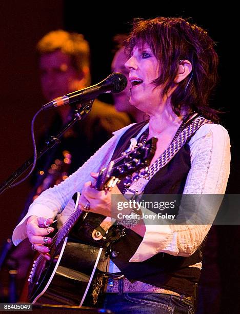 Lucinda Williams performs at The Vogue on June 9, 2009 in Indianapolis, Indiana.