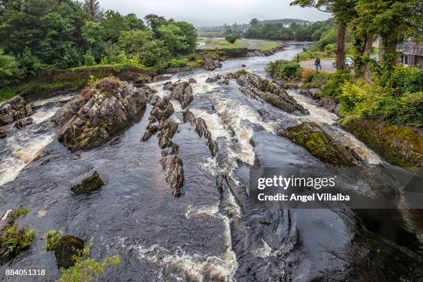 ring of kerry. sneem river - sneem stock pictures, royalty-free photos & images
