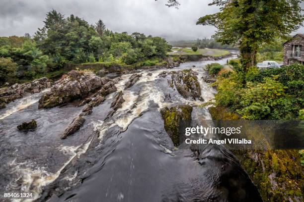 ring of kerry. sneem river - sneem stock pictures, royalty-free photos & images