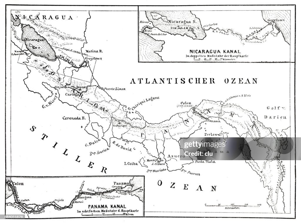 Pacific Ocean And Atlantic Ocean Map 