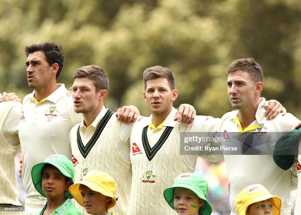 Australia v England - Second Test: Day 1