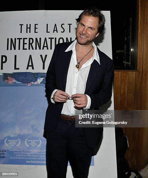 Steve Clark attends the after party for the premiere of "The Last International Playboy" at Hudson Terrace on June 10, 2009 in New York City.