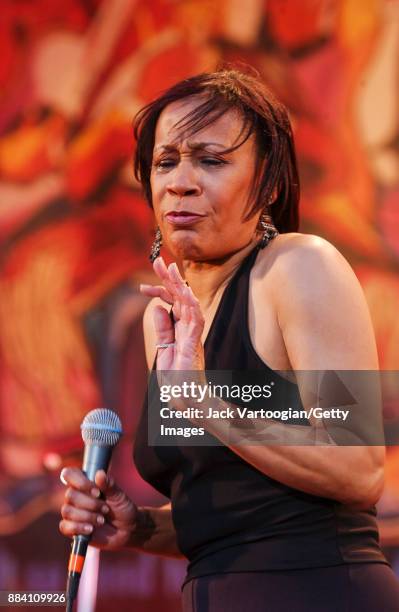 American Soul singer Bettye LaVette performs on the Petrillo Music Shell stage at the 19th Annual Chicago Blues Festival in Grant Park, Chicago,...