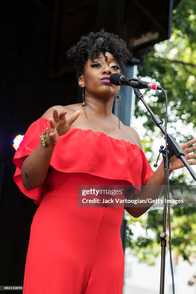 Alicia Olatuja At Charlie Parker Jazz Fest