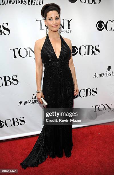 Gina Gershon attends the 63rd Annual Tony Awards at Radio City Music Hall on June 7, 2009 in New York City.