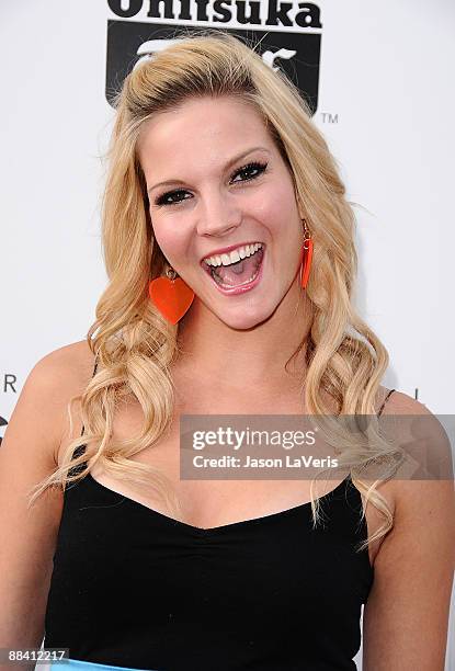 Amber Borycki attends Hollywood Life's 11th annual Young Hollywood Awards at The Eli and Edythe Broad Stage on June 7, 2009 in Santa Monica,...