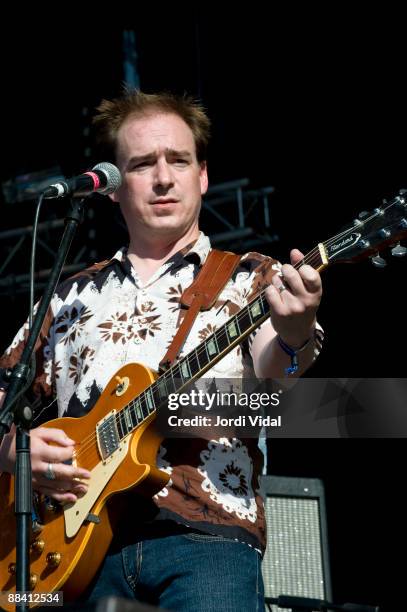 Jason Molina of Magnolia Electric Co performs on stage on day 2 of Primavera Sound at Parc Del Forum on May 29, 2009 in Barcelona, Spain.