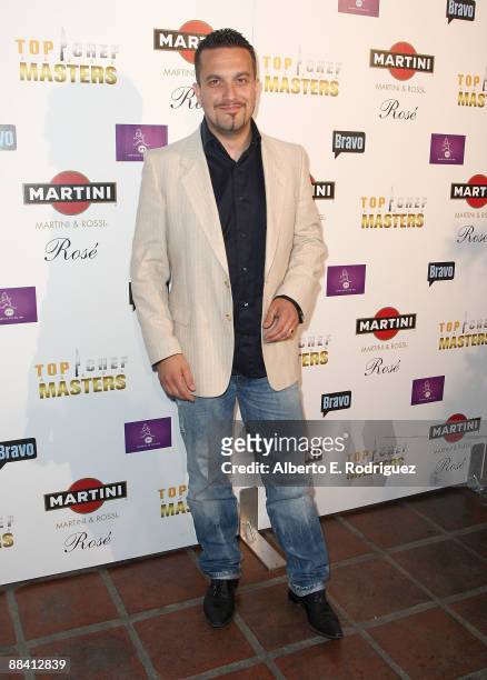 Chef Fabio Vivani arrives at a screening of Bravo's "Top Chef Masters" on June 10, 2009 in Los Angeles, California.