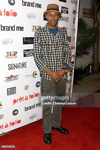 Actor Wood Harris attends the Greenhouse Studio launch on June 10, 2009 in Burbank, California.