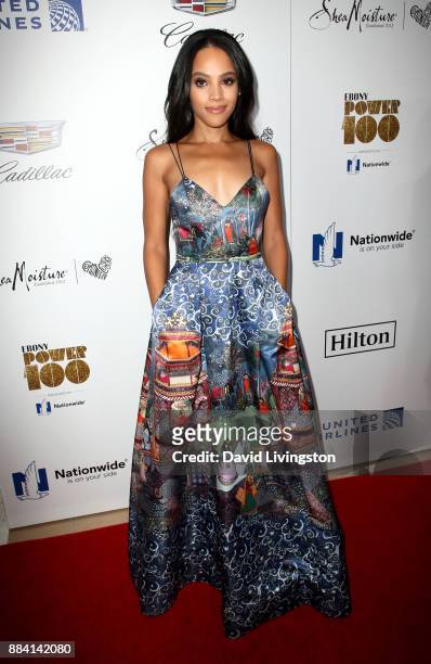 Actress Bianca Lawson attends Ebony Magazine's Ebony's Power 100 Gala at The Beverly Hilton Hotel on December 1, 2017 in Beverly Hills, California.