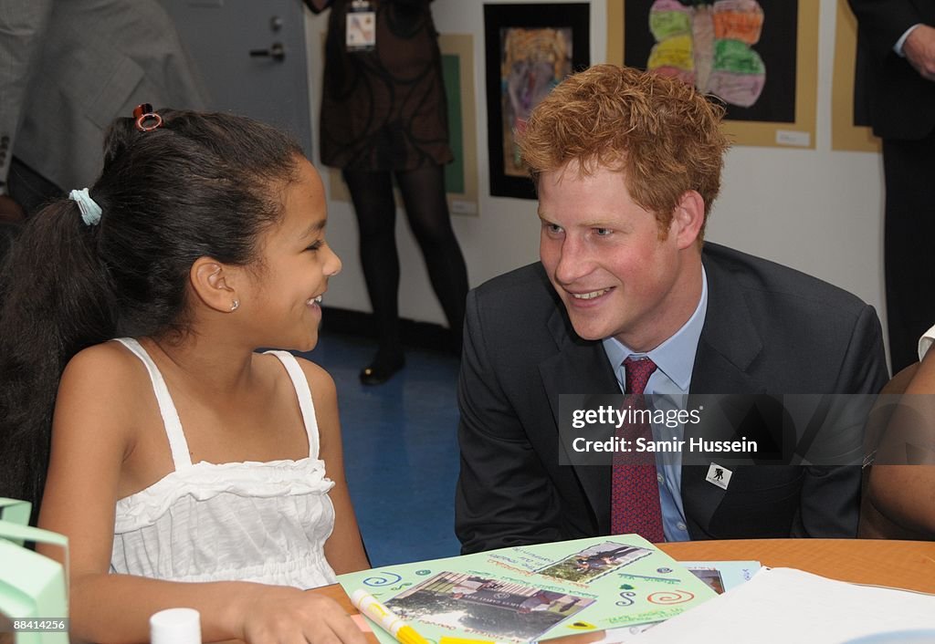 Prince Harry Visits The Harlem Children's Zone