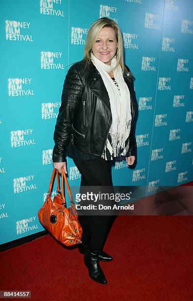 Amanda Bishop attends the Sydney Film Festival Australian Premiere of 'The September Issue' at the State Theatre on June 11, 2009 in Sydney,...