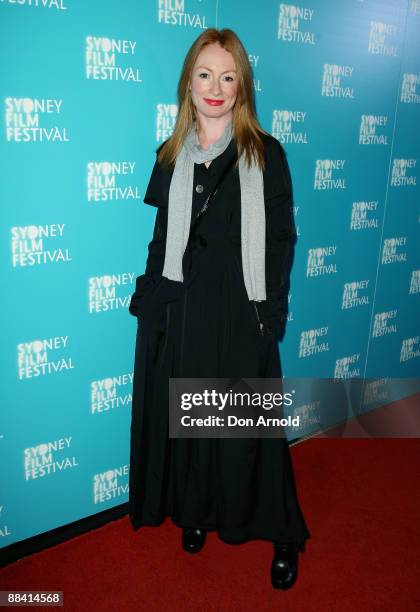 Alexandra Smart attends the Sydney Film Festival Australian Premiere of 'The September Issue' at the State Theatre on June 11, 2009 in Sydney,...