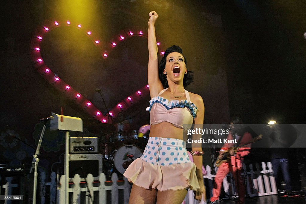 Katy Perry Performs At Shepherds Bush Empire - June 10, 2009