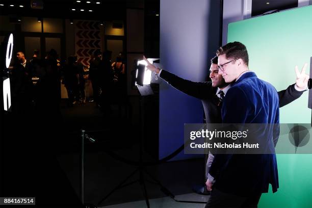 General Atmosphere at the 2017 amfAR generationCURE Holiday Party on December 1, 2017 in New York City.