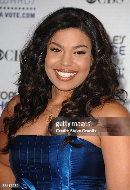 Singer Jordin Sparks arrives at the 35th Annual People's Choice Awards held at the Shrine Auditorium on January 7, 2009 in Los Angeles, California.