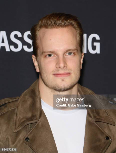 National Hockey League player Oscar Dansk attends the Vegas Strong Benefit Concert at T-Mobile Arena to support victims of the October 1 tragedy on...