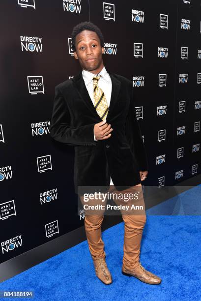 Dabier Snell attends AT&T Hello Lab's Mentorship Program Debuts Five Short Films - Red Carpet at Hammer Museum on December 1, 2017 in Los Angeles,...