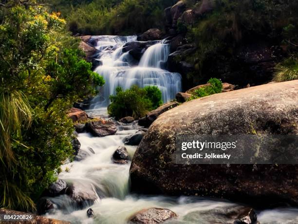 cascada - estado de minas gerais fotografías e imágenes de stock