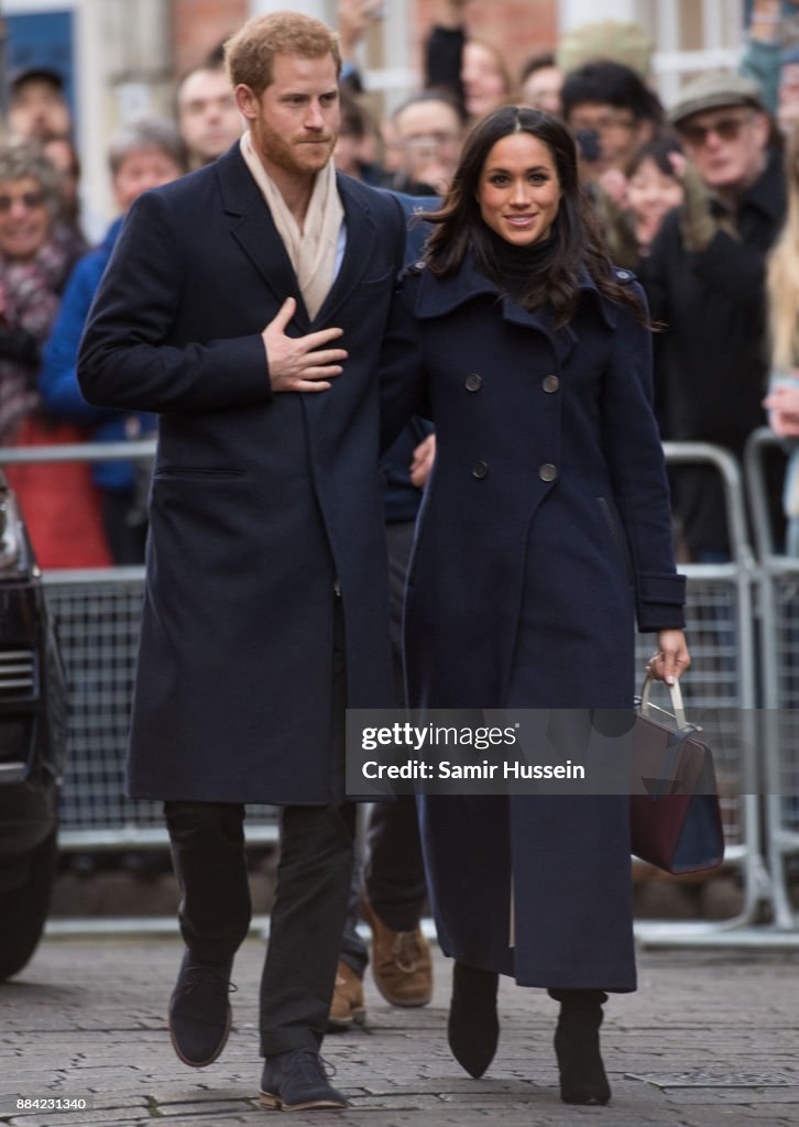 Prince Harry & Meghan Markle Visit Nottingham