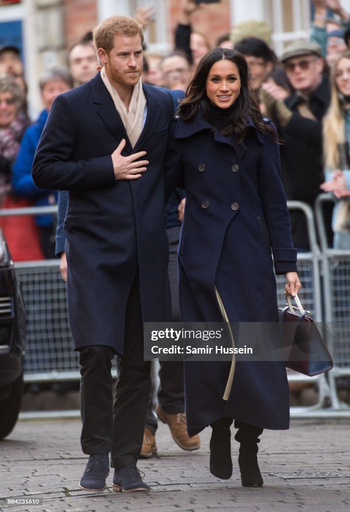 Prince Harry & Meghan Markle Visit Nottingham