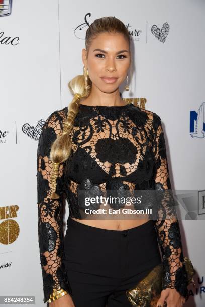 Actress Gwendolyn Osborne-Smith attends Ebony Magazine's Ebony's Power 100 Gala at The Beverly Hilton Hotel on December 1, 2017 in Beverly Hills,...