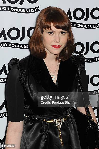 Singer Kate Nash attends the 2009 MOJO Honours List at The Brewery on June 11, 2009 in London, England.