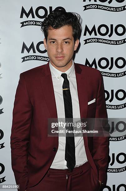 Producer Mark Ronson attends the 2009 MOJO Honours List at The Brewery on June 11, 2009 in London, England.