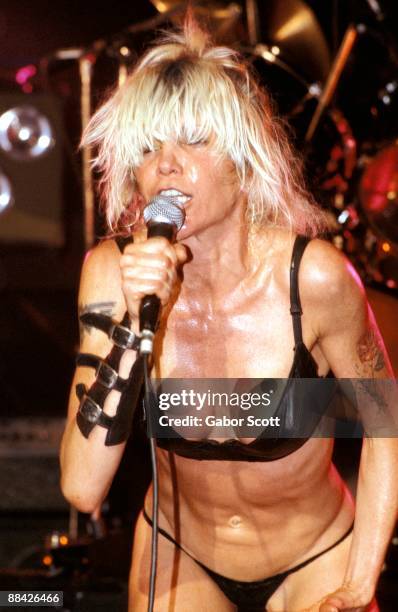 Photo of Wendy O'WILLIAMS and PLASMATICS; Wendy O'Williams