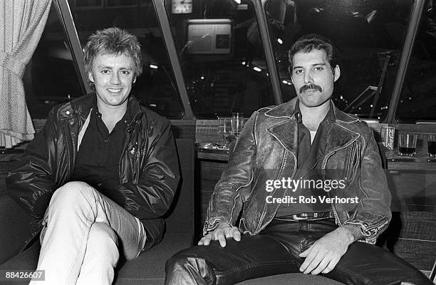 Photo of QUEEN; Roger Taylor & Freddie Mercury