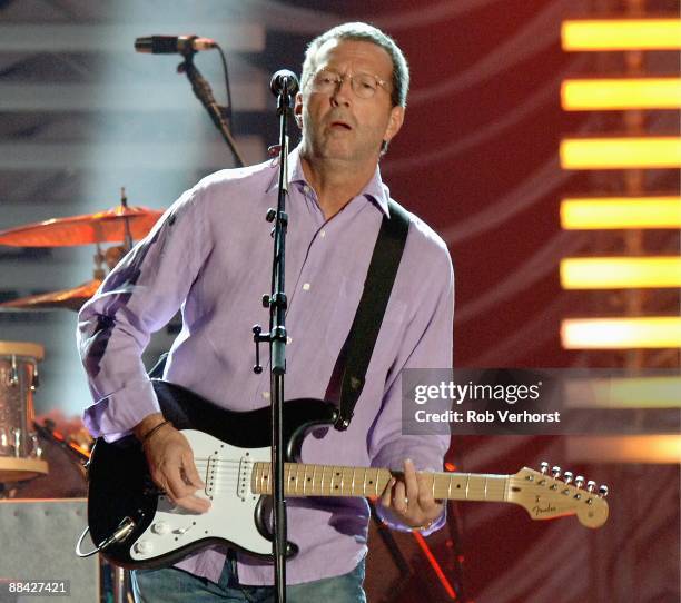 Photo of Eric CLAPTON, performing live onstage